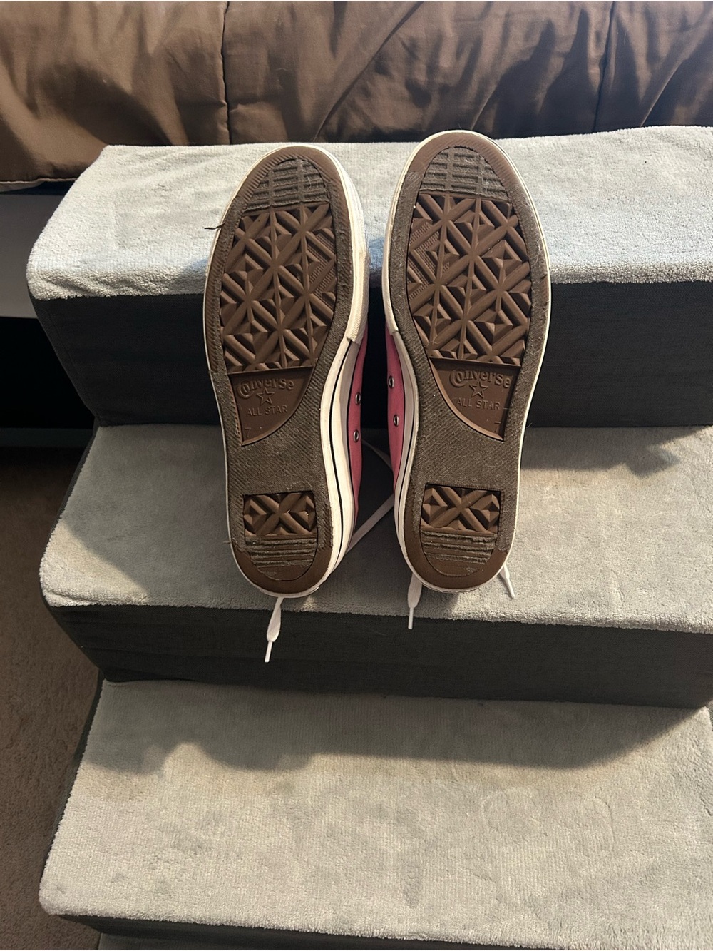 Converse High Top Sneakers in Pink Canvas - Women’s size 9 - Picture 5 of 7